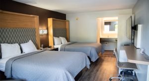 Double Queen Room with two pillowtop queen beds