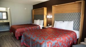 Double Queen Room with two pillowtop queen beds